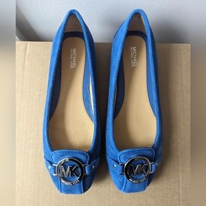 Michael Kors suede moccasin flat
